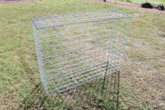 ガビオン-幅120cm奥行30cm高さ90cm/間仕切り・オブジェにおすすめ