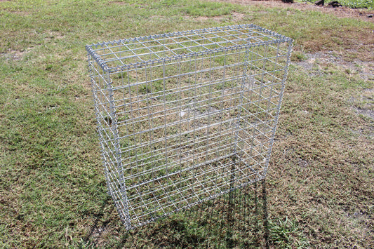 ガビオン-幅90cm奥行30cm高さ90cm/間仕切り・オブジェにおすすめ