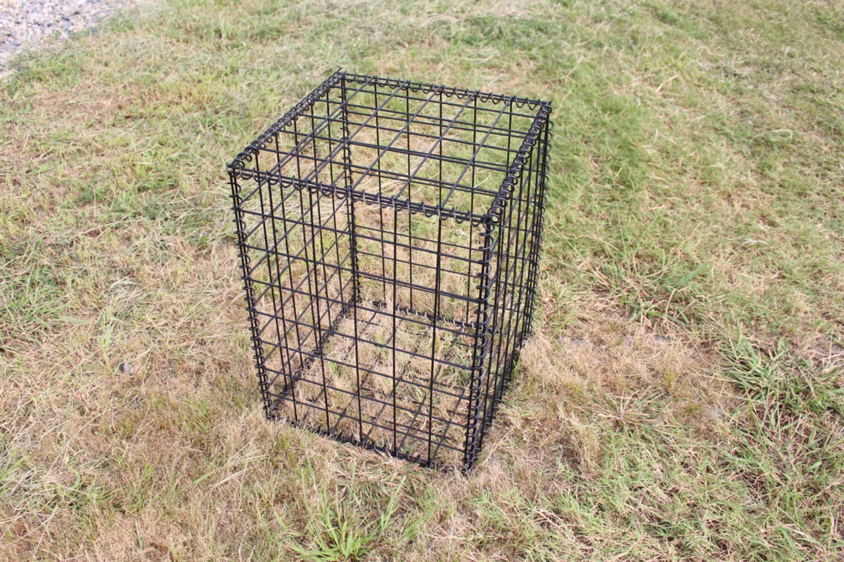 黒ガビオン-幅45cm奥行45cm高さ60cm