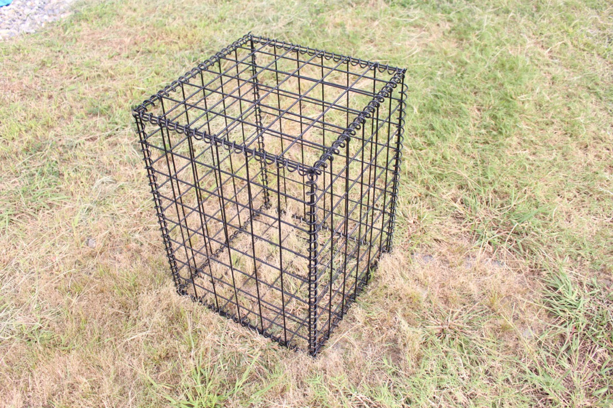 黒ガビオン-幅45cm奥行45cm高さ60cm
