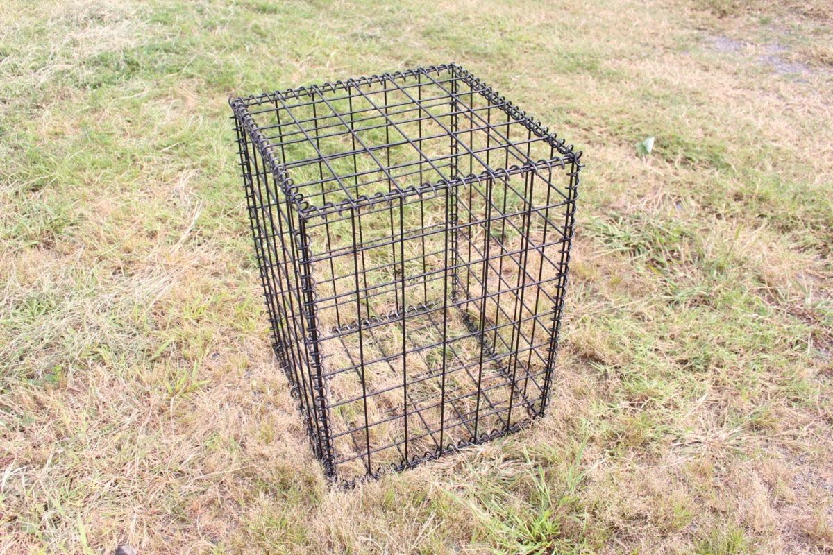 黒ガビオン-幅45cm奥行45cm高さ60cm