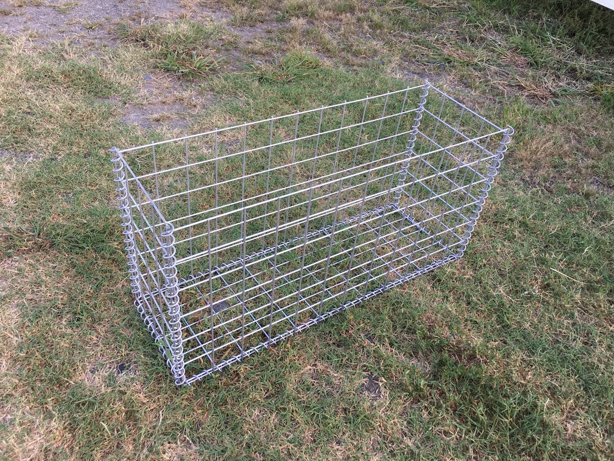 ガビオン-幅90cm奥行30cm高さ45cm(天板なし)