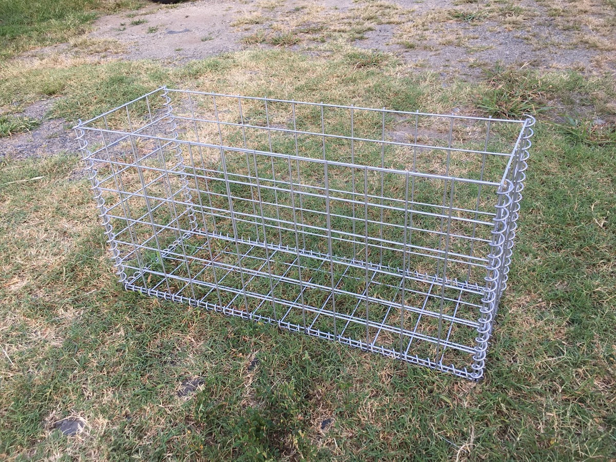 ガビオン-幅90cm奥行30cm高さ45cm(天板なし)