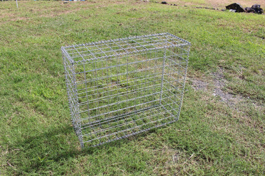 ガビオン-幅90cm奥行30cm高さ75cm/間仕切り・オブジェにおすすめ