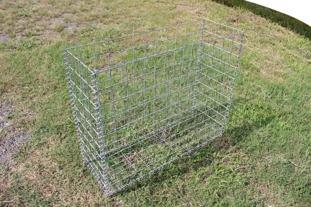 ガビオン-幅90cm奥行30cm高さ75cm(天板なし)