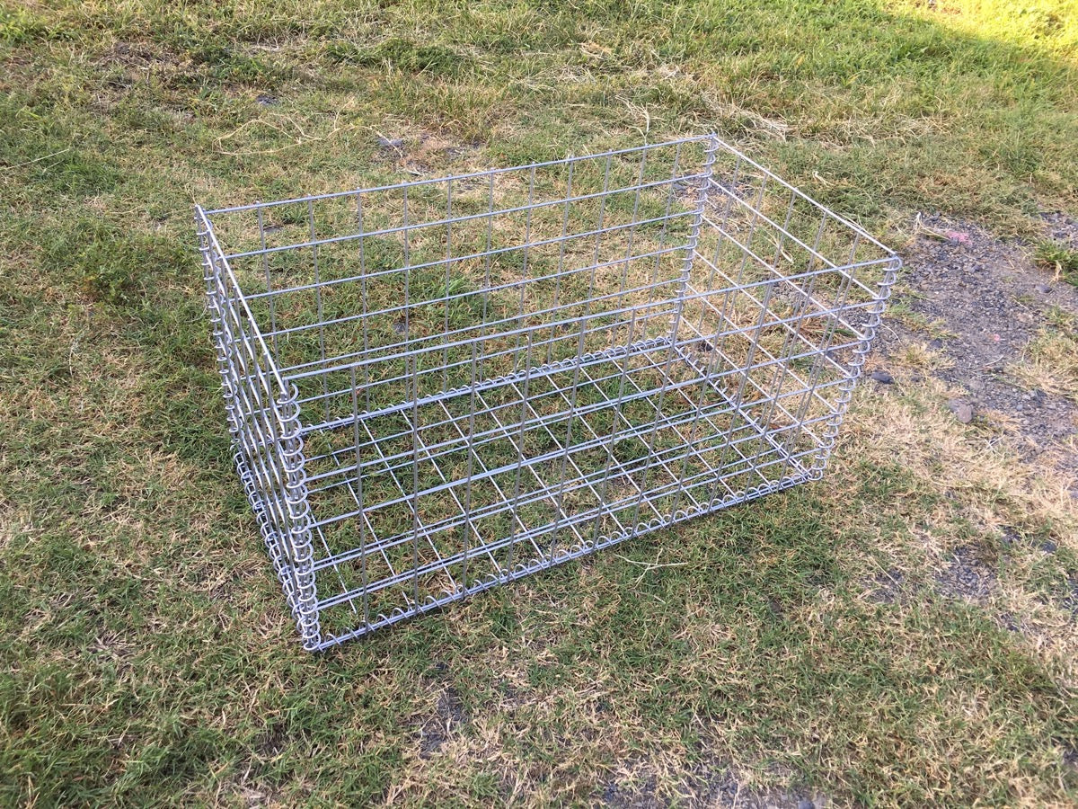 ガビオン-幅90cm奥行45cm高さ45cm(天板なし)