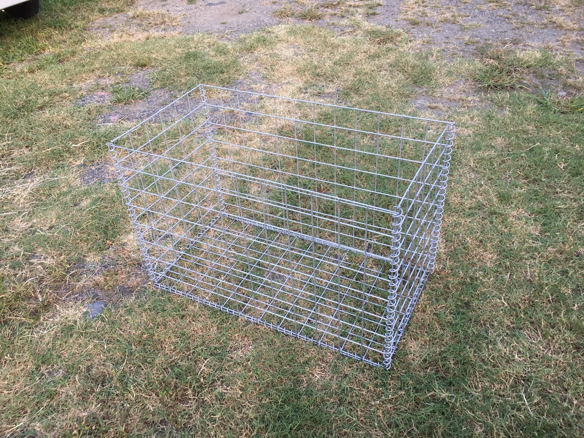ガビオン-幅90cm奥行45cm高さ60cm(天板なし)