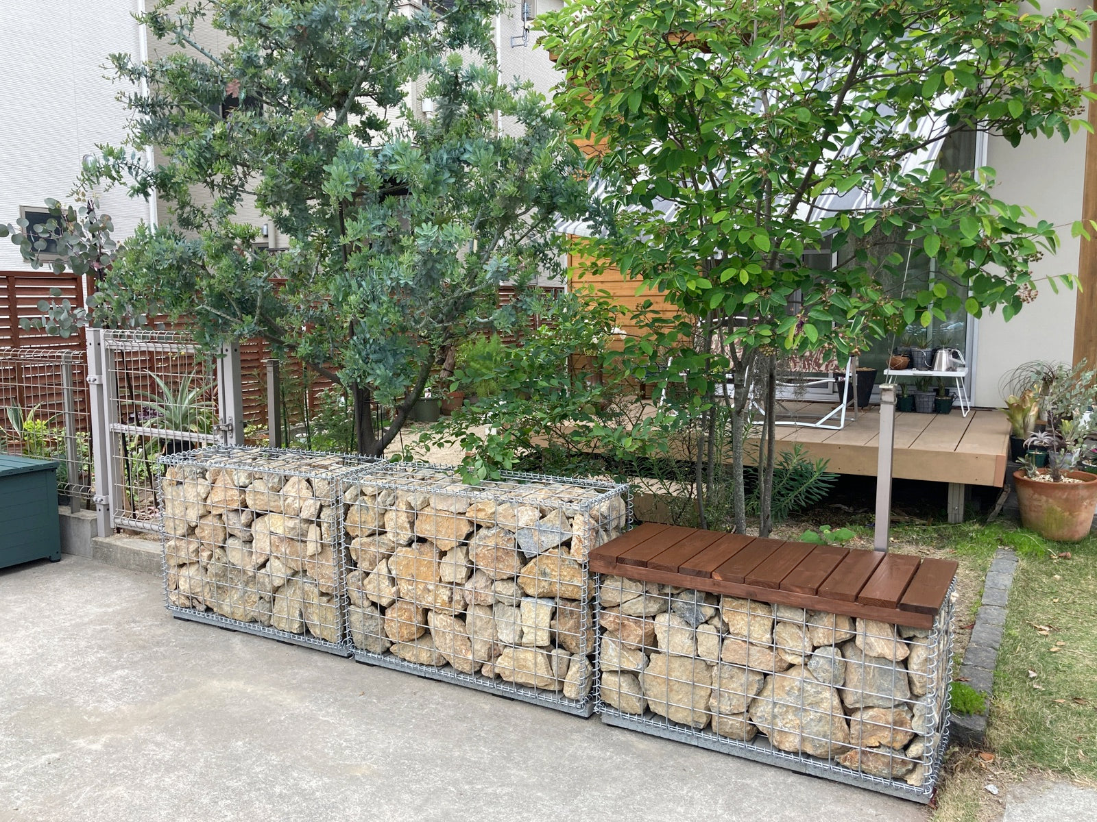 フェンスをガビオンにDIYリフォーム – ガビオン通販専門店「Gabion Garden」