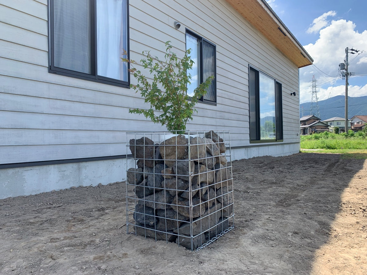 ガビオンプランターをDIY｜Gabion Gardenお客様施工事例 – ガビオン通販専門店「Gabion Garden」